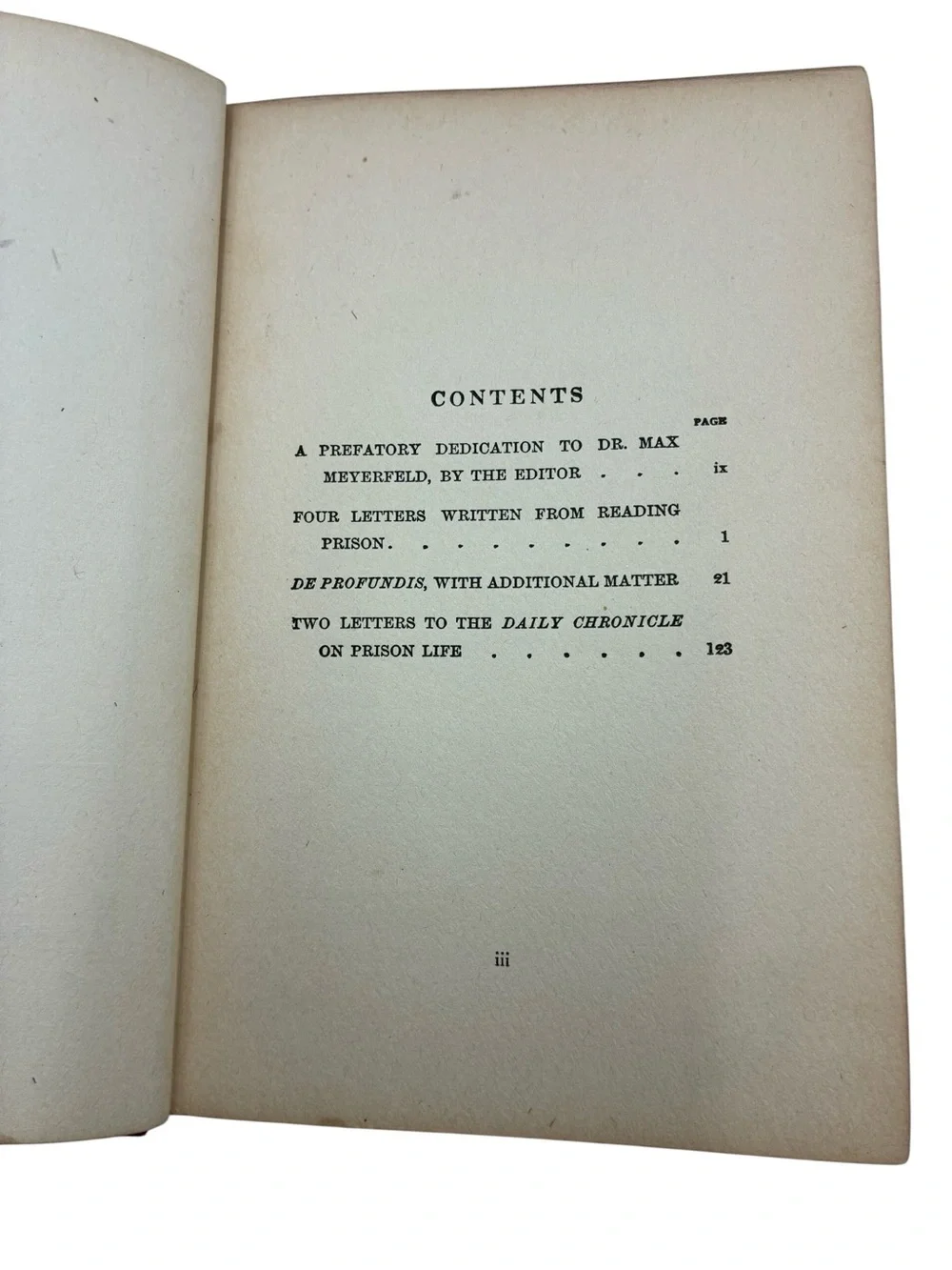 1909 De Profundis Oscar Wilde Ravenna Edition G.P. Putnam's Sons Antique Book